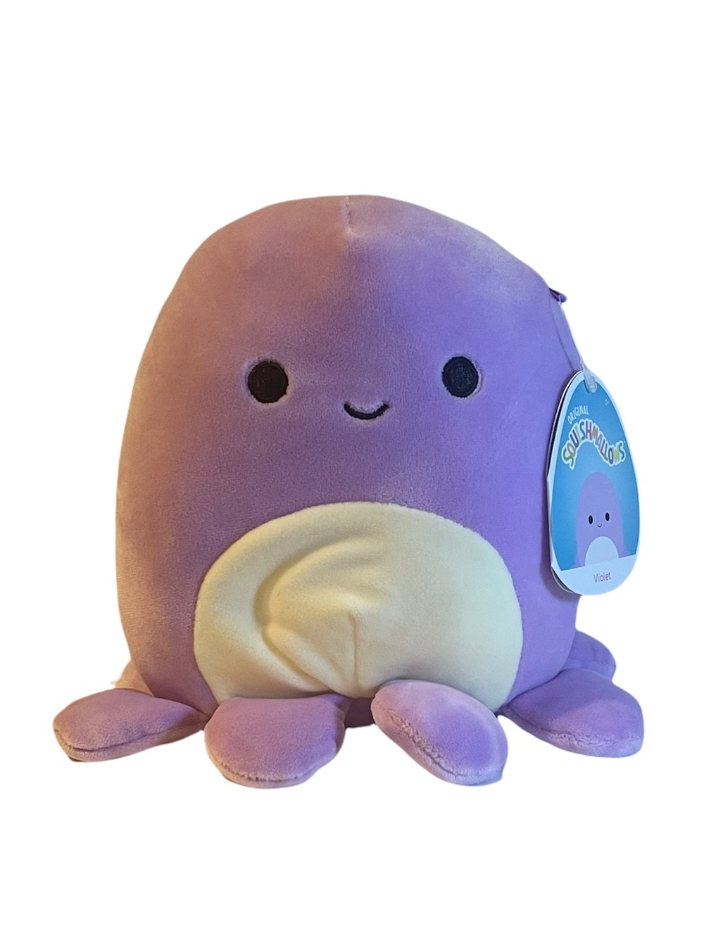 Violet Octopus Squishmallow plush 7 inch plushie stuffed animal purple NEW